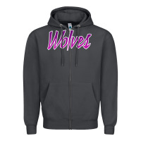Smoke Timberwolves Prince Jersey gift Zipper Hoodie - lanVoArt