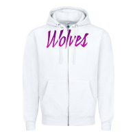 White Timberwolves Prince Jersey gift Zipper Hoodie - lanVoArt