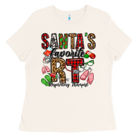 Bone santa's favorite rt respiratory therapist Ladies Tee - Jasminsmagicworld