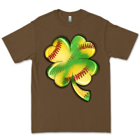 Cacao st. patrick's day clover softball Premium Tee - Artiststas