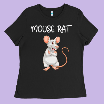 Mouse Rat Ladies Tee Designed By Bettercallsaul