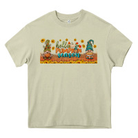 Mossy hello pumpkin season libbey glass Heavy Core Tee - BundleAndBundleShop