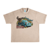 Truck Usa Country Road Take Me Home 4th Of July Urban Heavy Tee | Teevron