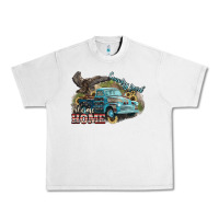 Lunar Rock Truck USA country road take me home 4th of july Urban Heavy Tee - HowdyJamesFarm