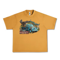 Peanut Butter Truck USA country road take me home 4th of july Urban Heavy Tee - HowdyJamesFarm