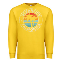 Lemon Oceanside California Ca Vintage Retro 70S Premium Sweatshirt - lanVoArt
