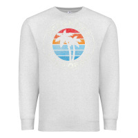 Oatmeal Heather Oceanside California Ca Vintage Retro 70S Premium Sweatshirt - lanVoArt