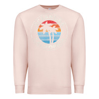 Pale Pink Oceanside California Ca Vintage Retro 70S Premium Sweatshirt - lanVoArt