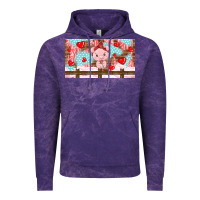 Cloud Purple cute pig Vintage Hoodie - TumblerDesignByShophia