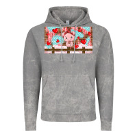 Cloud Rock cute pig Vintage Hoodie - TumblerDesignByShophia