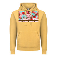 Vintage Mustard cute pig Vintage Hoodie - TumblerDesignByShophia