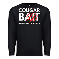 Black cougar bait funny halloween costume older woman younger man Premium Sweatshirt - lanVoArt