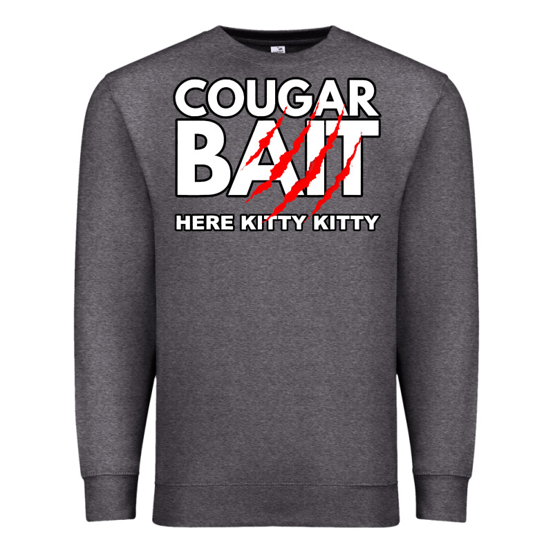 Cougar Bait Funny Halloween Costume Older Woman Younger Man Premium Sweatshirt by lanVoArt | Teevron
