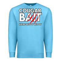 Ocean Blue cougar bait funny halloween costume older woman younger man Premium Sweatshirt - lanVoArt