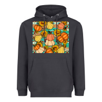 Smoke pumpkin sunflowers leaves Heavyweight Hoodie - Artiststas