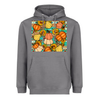 Storm pumpkin sunflowers leaves Heavyweight Hoodie - Artiststas