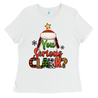White you serious clark christmas tree Ladies Tee - Jasminsmagicworld