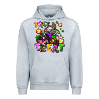Heather Grey trick rawr treat Urban Hoodie - AdoDesignShop