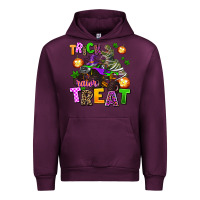 Mauve Wine trick rawr treat Urban Hoodie - AdoDesignShop