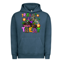 Pigment Midnight Navy trick rawr treat Urban Hoodie - AdoDesignShop