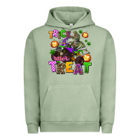 Pigment Oil Green trick rawr treat Urban Hoodie - AdoDesignShop