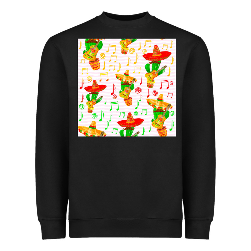 Mexico Seamless Pattern Heavyweight Sweatshirt by FaDigitalArtStudio | Teevron