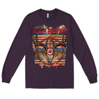 Plum deer hunter Long Sleeve Tee - CowGirlArtShop