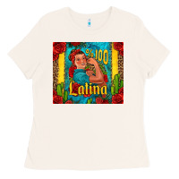 Bone hundred percent latina strong woman Ladies Tee - Jasminsmagicworld