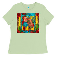Hundred Percent Latina Strong Woman Ladies Tee | Teevron