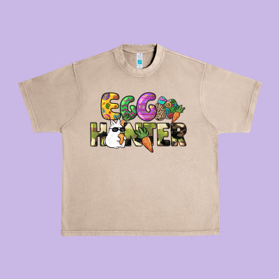 Egg Hunter Easter Day Urban Heavy Tee Designed By Howdyjamesfarm