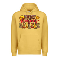 Antique Gold busy raising ballers softball Premium Hoodie - Jasminsmagicworld