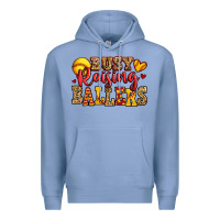 Colony Blue busy raising ballers softball Premium Hoodie - Jasminsmagicworld