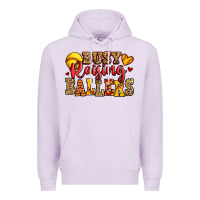 Lilac busy raising ballers softball Premium Hoodie - Jasminsmagicworld