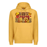 Mustard busy raising ballers softball Premium Hoodie - Jasminsmagicworld
