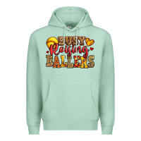 Seafoam busy raising ballers softball Premium Hoodie - Jasminsmagicworld