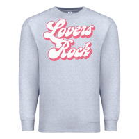 Heather Grey Lovers Rock Reggae Lover Gift Premium Sweatshirt - lanVoArt