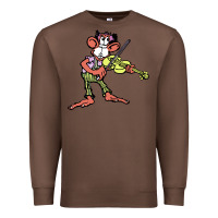 Chestnut the iommi monkey Premium Sweatshirt - lanVoArt