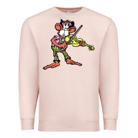 Pale Pink the iommi monkey Premium Sweatshirt - lanVoArt
