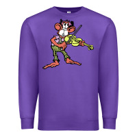 Purple the iommi monkey Premium Sweatshirt - lanVoArt