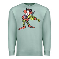 Seafoam the iommi monkey Premium Sweatshirt - lanVoArt