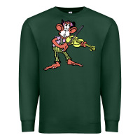 Sports Green the iommi monkey Premium Sweatshirt - lanVoArt