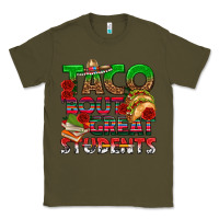 Army Green Taco 'Bout Great Students Classic Tee - texasbilliewilder
