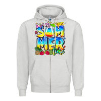 Summer Time Zipper Hoodie | Teevron