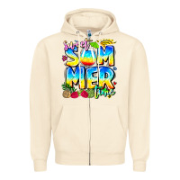Sandshell summer time Zipper Hoodie - CowhideDigitalArt
