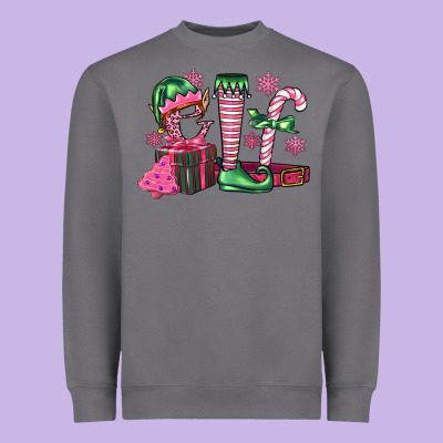 Elf Heavyweight Sweatshirt Designed By Fadigitalartstudio