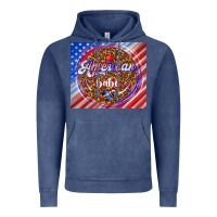 Vintage Denim American babe Vintage Hoodie - TumblerDesignByShophia