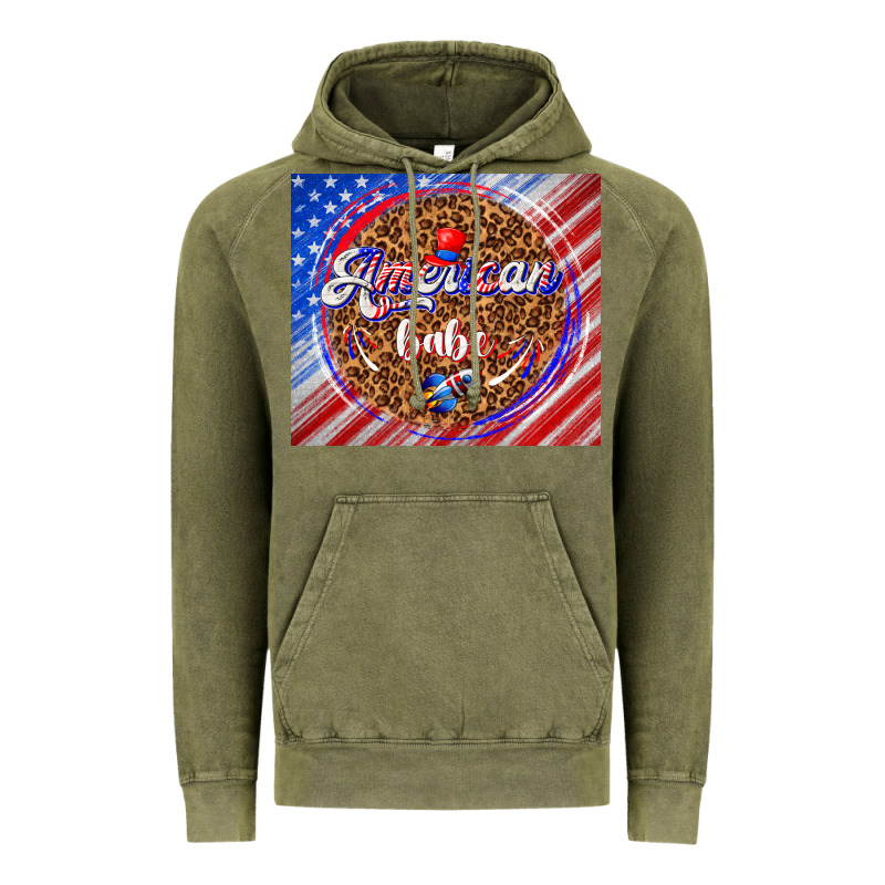 American Babe Vintage Hoodie by TumblerDesignByShophia | Teevron