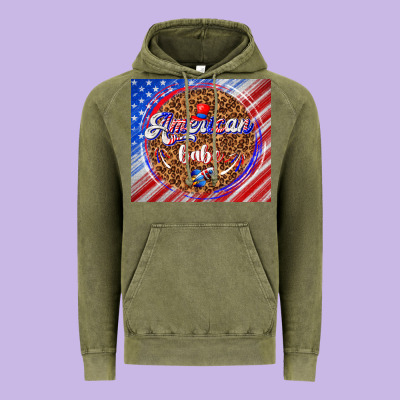 American Babe Vintage Hoodie Designed By Tumblerdesignbyshophia
