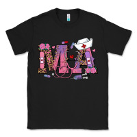 Black valentines day ma nurse Classic Tee - RanaPortraitStore