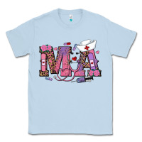 Dusty Blue valentines day ma nurse Classic Tee - RanaPortraitStore